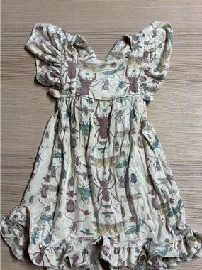 Kate Quinn Bamboo Beetle Ruffle Romper